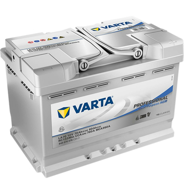 VARTA LA70 Professional AGM 840 070 076 Versorgungsbatterie 70Ah