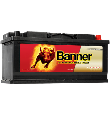 Banner 60501 Running Bull AGM 105Ah Autobatterie
