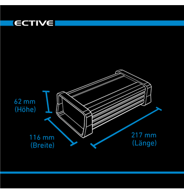ECTIVE Multiload 20 LFP 20A/12V 8-Stufen Lithium-Batterieladegert