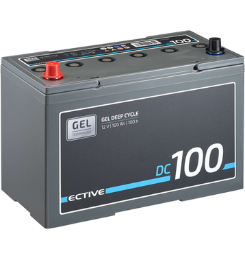 ECTIVE DC 100 GEL Deep Cycle 100Ah Versorgungsbatterie