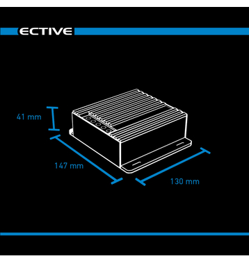 ECTIVE SC 20 MPPT Solar-Laderegler fr 12/24V Versorgungsbatterien 240Wp/480Wp 50V 20A (USt-befreit nach 12 Abs.3 Nr. 1 S.1 UStG)