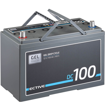 ECTIVE DC 100 GEL Deep Cycle 100Ah Versorgungsbatterie (USt-befreit nach 12 Abs.3 Nr. 1 S.1 UStG)