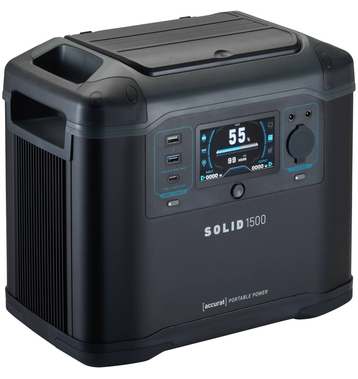 Accurat Solid 1500 Powerstation 1500W 1008Wh (USt-befreit...