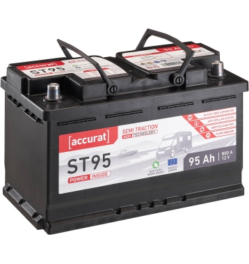 Accurat Semi Traction ST95 AGM Versorgungsbatterie 95Ah (USt-befreit nach 12 Abs.3 Nr. 1 S.1 UStG)