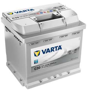 VARTA C30 Silver Dynamic 554 400 053 Autobatterie 54Ah