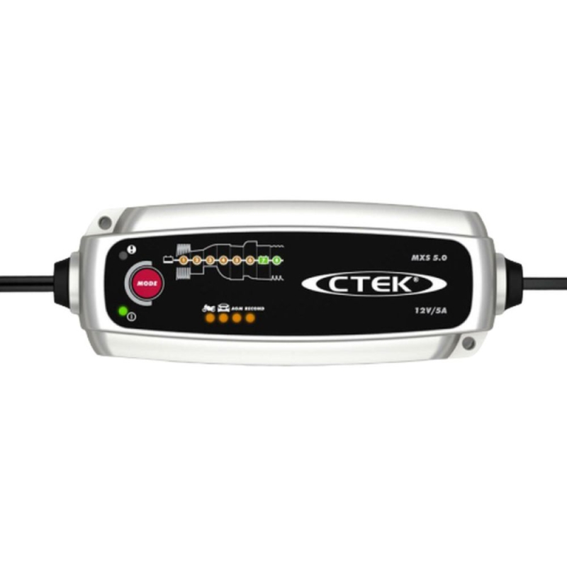 CTEK Ladekabel mit 12V KFZ Anschluss und LED Batterie Statusanzeige - CTEK  Batte