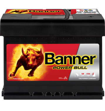 Banner P6219 Power Bull 62Ah Autobatterie
