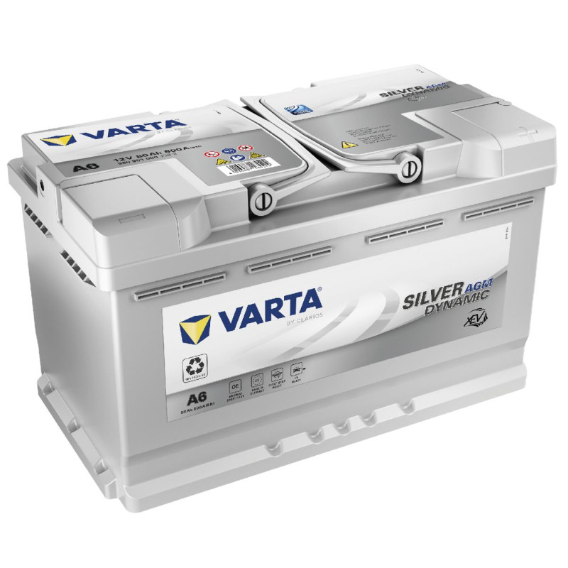 VARTA H15 (A4) Silver Dynamic AGM xEV Autobatterie 105Ah (VRLA)