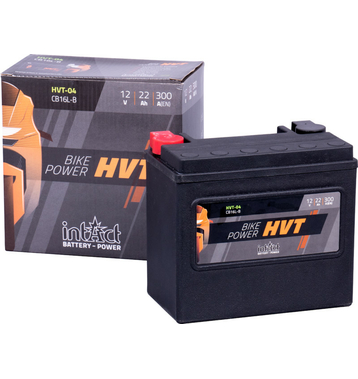 Intact Bike-Power HVT Motorradbatterie HVT-04 22Ah (DIN 51911) YB16L-B