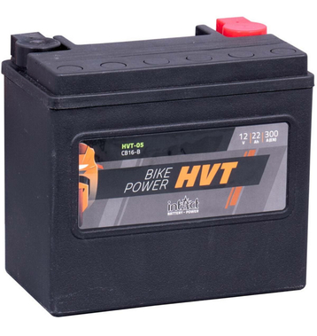 Intact Bike-Power HVT Motorradbatterie HVT-05 22Ah (DIN 51912) YB16-B
