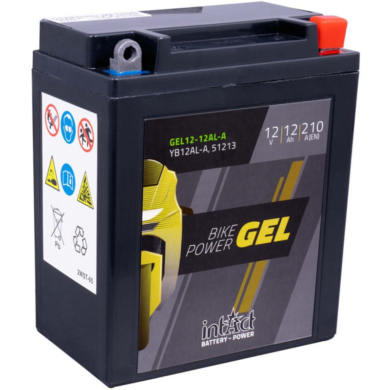 Intact Bike-Power GEL Motorradbatterie GEL12-12AL-A