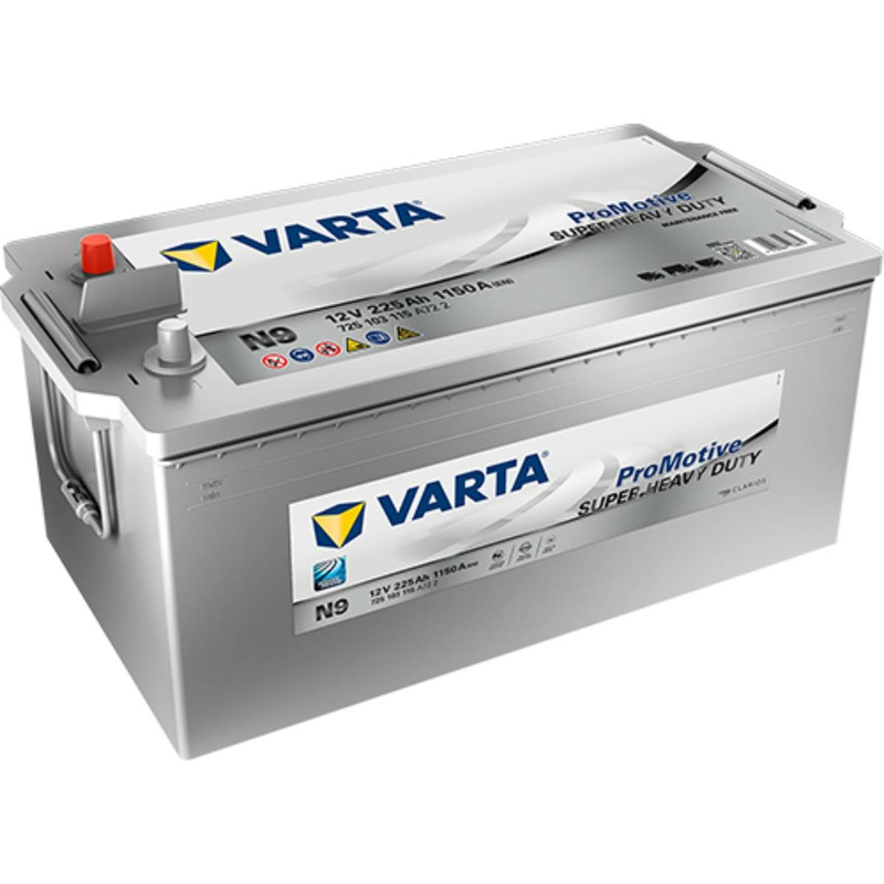 VARTA N9 PROmotive Silver LKW-Batterie 225Ah