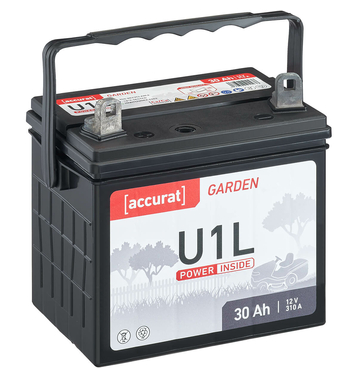 Accurat Garden U1L 12V Rasentraktor-Batterie 30Ah