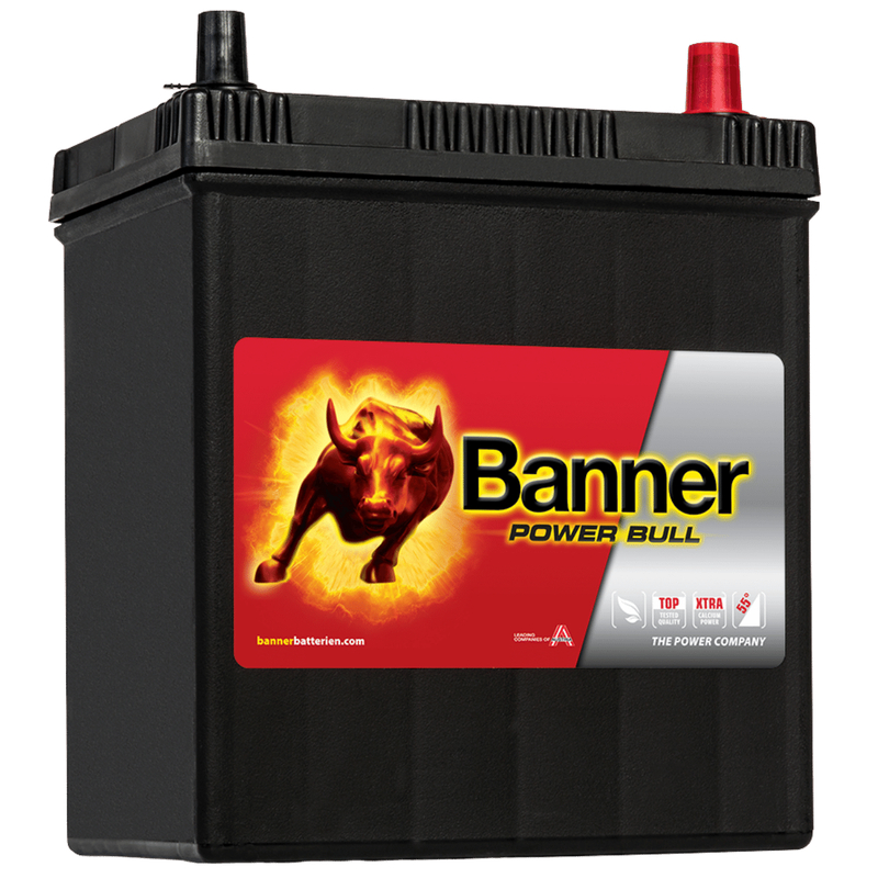 Banner Power Bull P4026 40Ah Autobatterie mit Polhülsen