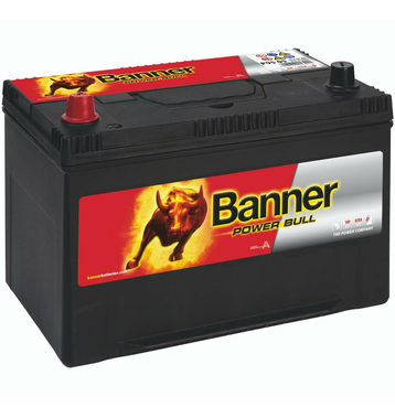 Banner Autobatterie Power Bull 12V 62Ah 550A/EN P6219 Starterbatterie startklar