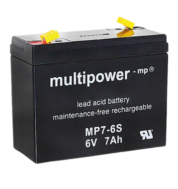 multipower MP7-6S 6V 7Ah Bleiakku