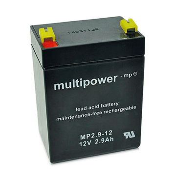 multipower MP2,9-12 12V 2,9Ah Bleiakku