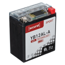 Accurat Sport GEL LCD YB12AL-A Motorradbatterie 12Ah 12V...