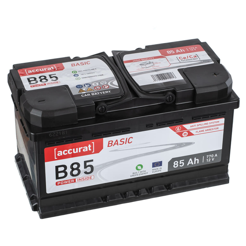 Autobatterie 85AH  Preisvergleich bei