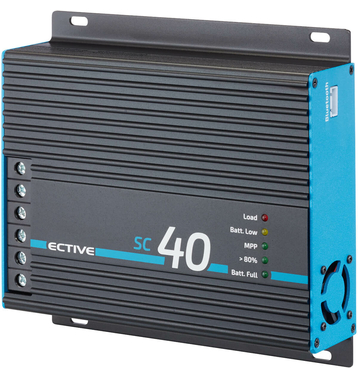 ECTIVE SC 40 MPPT Solar-Laderegler für 12/24V Versorgungsbatterien 480Wp/960Wp 50V 40A