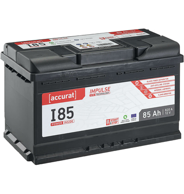 Accurat Impulse I85 Autobatterie 85Ah EFB Start-Stop