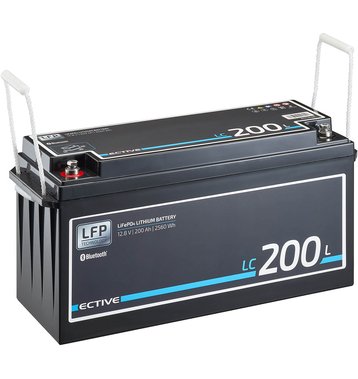ECTIVE LC 200L BT 12V LiFePO4 Lithium Versorgungsbatterie 200 Ah