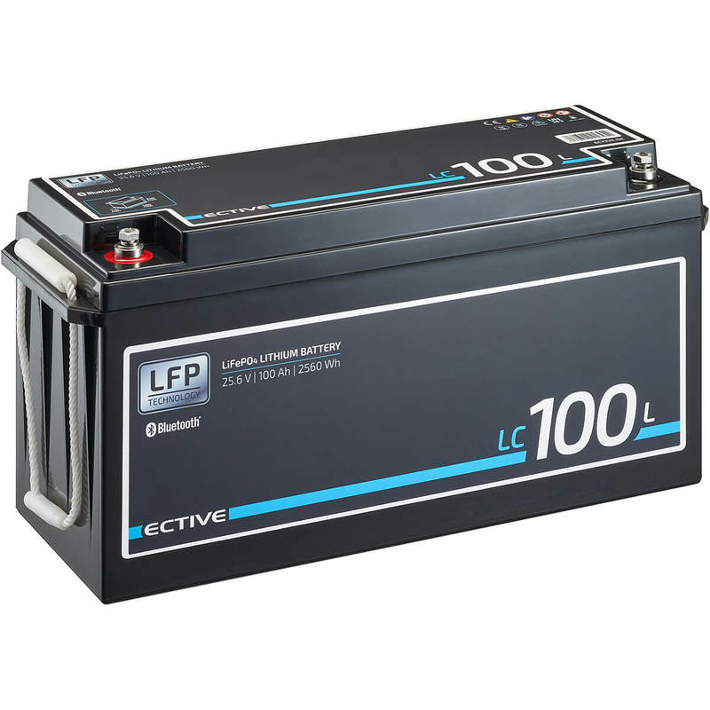 ECTIVE LC100L BT 24V LiFePO4 Lithium Versorgerbatterie 100Ah