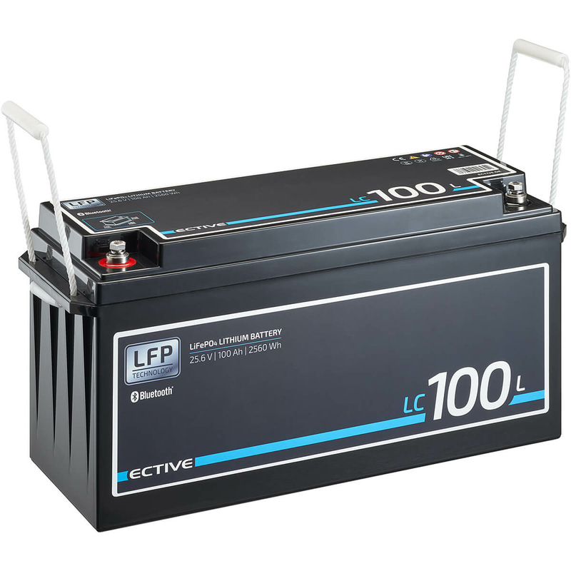 ECTIVE LC100L BT 24V LiFePO4 Lithium Versorgerbatterie 100Ah