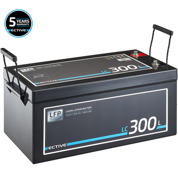 ECTIVE LC 300L 12V LiFePO4 Lithium Versorgungsbatterie 300 Ah