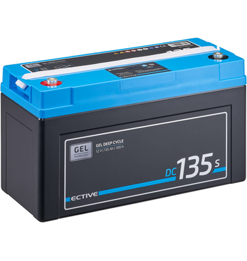 ECTIVE DC 135S GEL Deep Cycle mit LCD-Anzeige 135Ah...