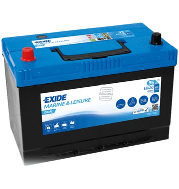 EXIDE ER450 Dual Versorgungsbatterie 12V 95Ah 650A