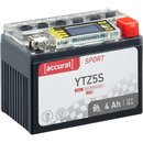 Accurat Sport GEL LCD YTZ5S Motorradbatterie 4Ah 12V