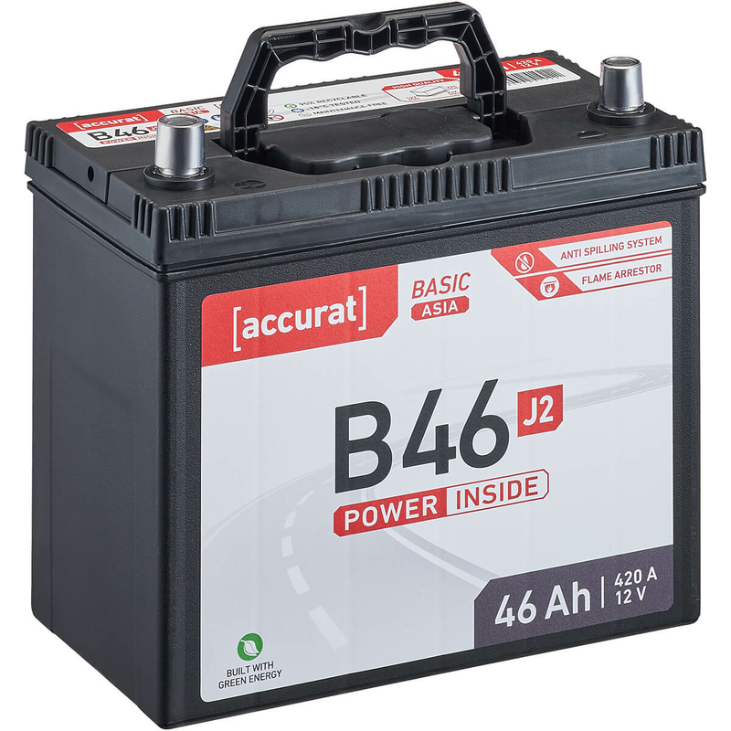 Accurat Basic B46 J2 Autobatterie 46Ah