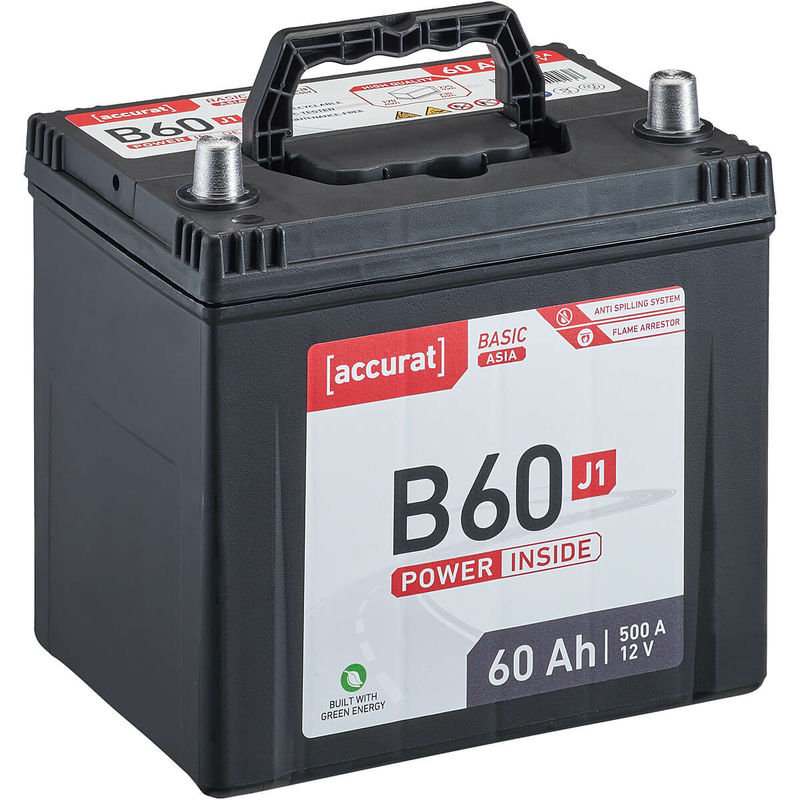Accurat Basic B60 J1 Autobatterie 60Ah