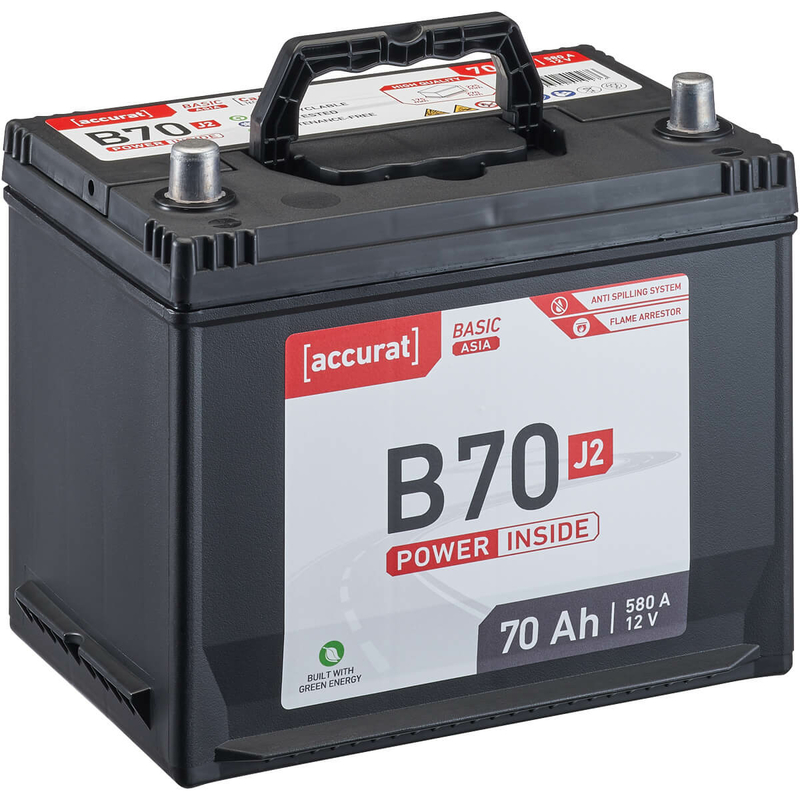 Accurat Basic B70 J2 Autobatterie 70Ah