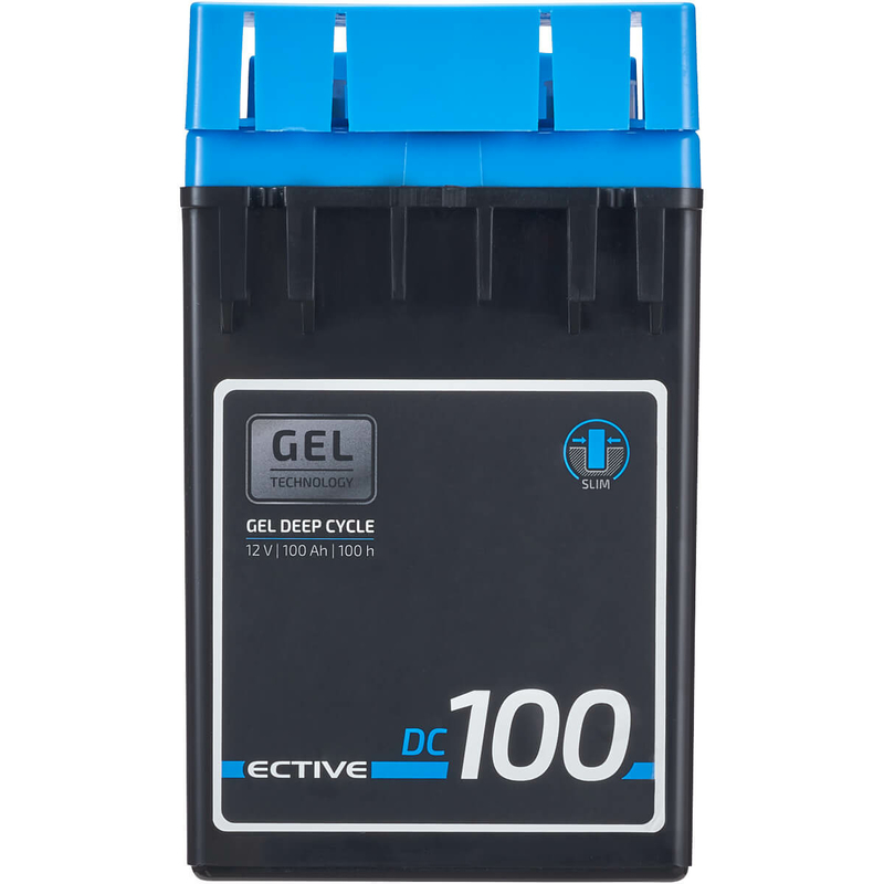 ECTIVE DC100 Gel Slim Versorgungsbatterie 100Ah
