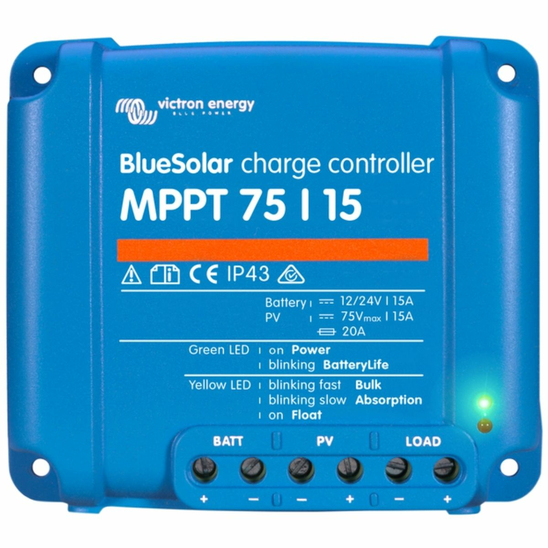 Victron BlueSolar MPPT Solarladeregler 100/15 (12/24V-15A)