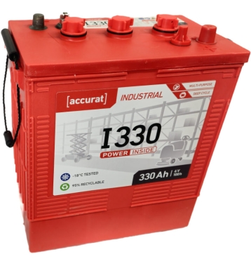 Accurat Industrial I330 6V 330Ah Versorgungsbatterie