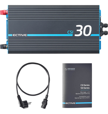 ECTIVE CSI 30 3000W/24V Sinus-Wechselrichter mit Ladegerät, NVS- und USV-Funktion (gebraucht, Zustand gut)