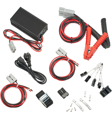 ECTIVE AccuBox 80 Powerstation 1000W mit 80Ah Lithium Batterie, Wechselrichter und MPPT