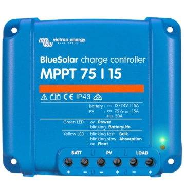 Victron BlueSolar MPPT 75/15 (12/24V-15A) (gebraucht, Zustand gut)