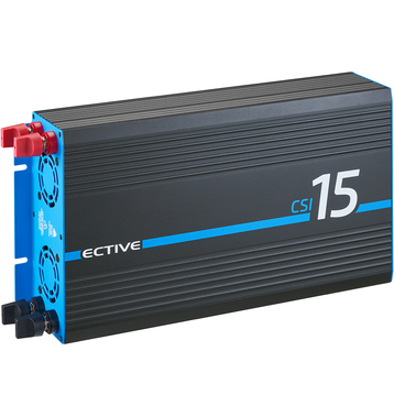 ECTIVE CSI 15 1500W/24V Sinus-Wechselrichter mit Ladegerät, NVS- und USV-Funktion (gebraucht, Zustand gut)