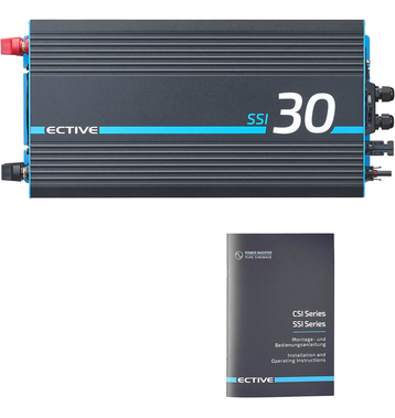 ECTIVE SSI 30 3000W/12V Sinus-Wechselrichter mit MPPT-Laderegler, Ladegerät, NVS- und USV-Funktion (gebraucht, Zustand gut)