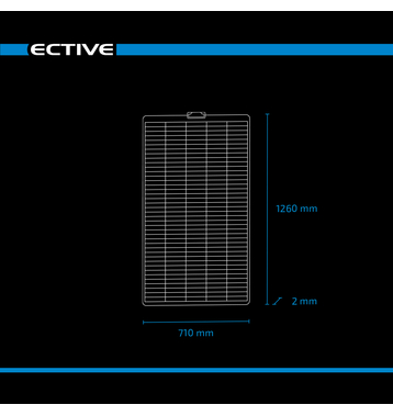 ECTIVE SSP 180 Flex Black flexibles Schindel Solarmodul 180W (gebraucht, Zustand gut)