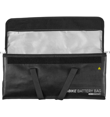 Accurat Bike Battery Bag feuerfeste E-Bike Akku-Tasche (schwarz)