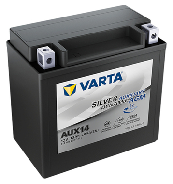 VARTA AUX14 Silver Dynamic Auxiliary AGM Stützbatterie...