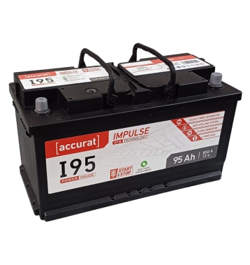 Accurat Impulse I95 Autobatterie 95Ah EFB Start-Stop