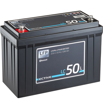 ECTIVE LC 50L BT 24V LiFePO4 Lithium Versorgungsbatterie 50 Ah (USt-befreit nach §12 Abs.3 Nr. 1 S.1 UStG)
