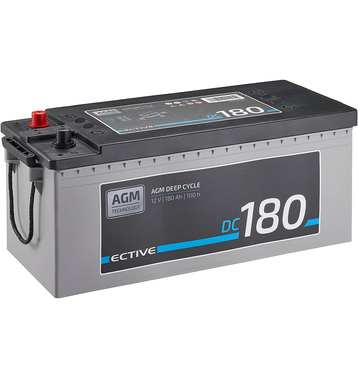 ECTIVE DC 180 AGM Deep Cycle 180Ah Versorgungsbatterie (USt-befreit nach §12 Abs.3 Nr. 1 S.1 UStG)