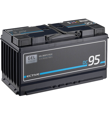 ECTIVE DC 95 Gel Deep Cycle 95Ah Versorgungsbatterie (USt-befreit nach §12 Abs.3 Nr. 1 S.1 UStG)